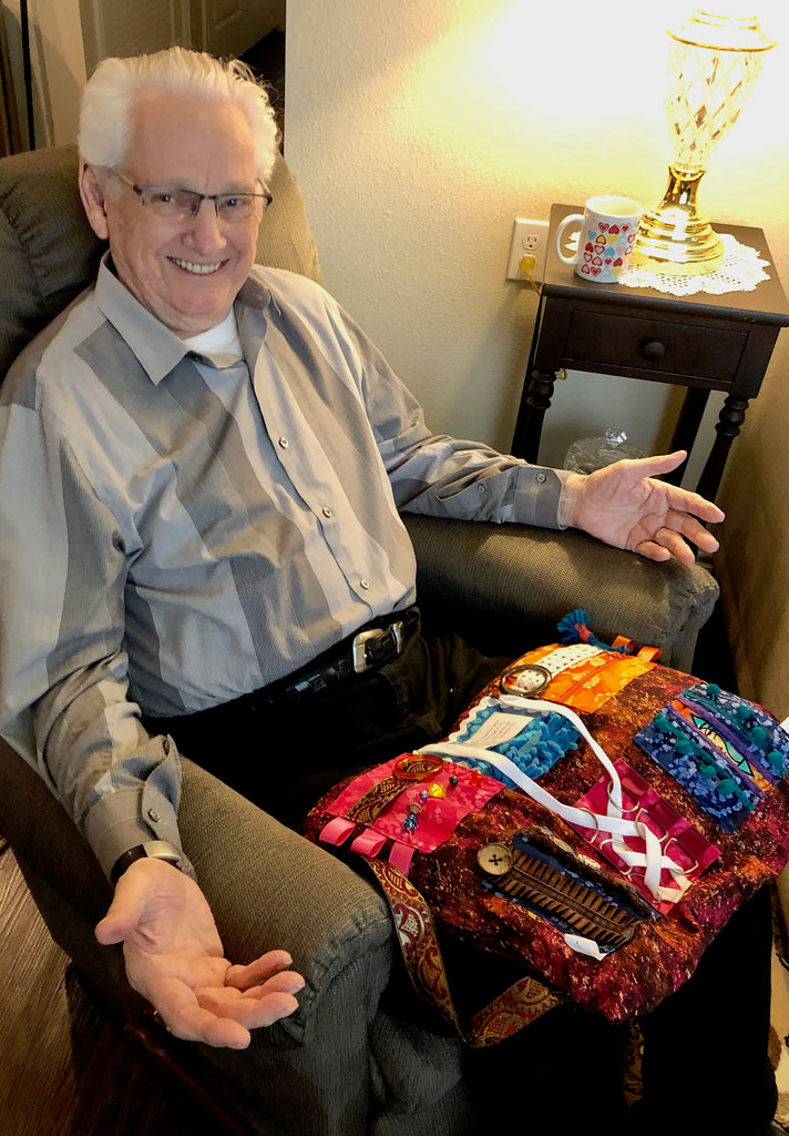 Weighted Sensory Stimulation Lap Blanket - Success!