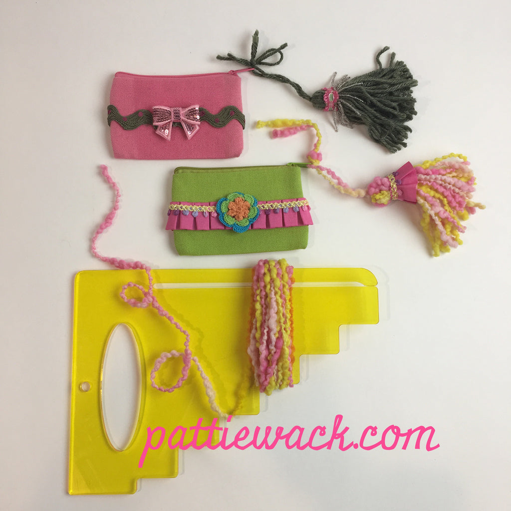 Make Mini Tassels For a French Coin Purse