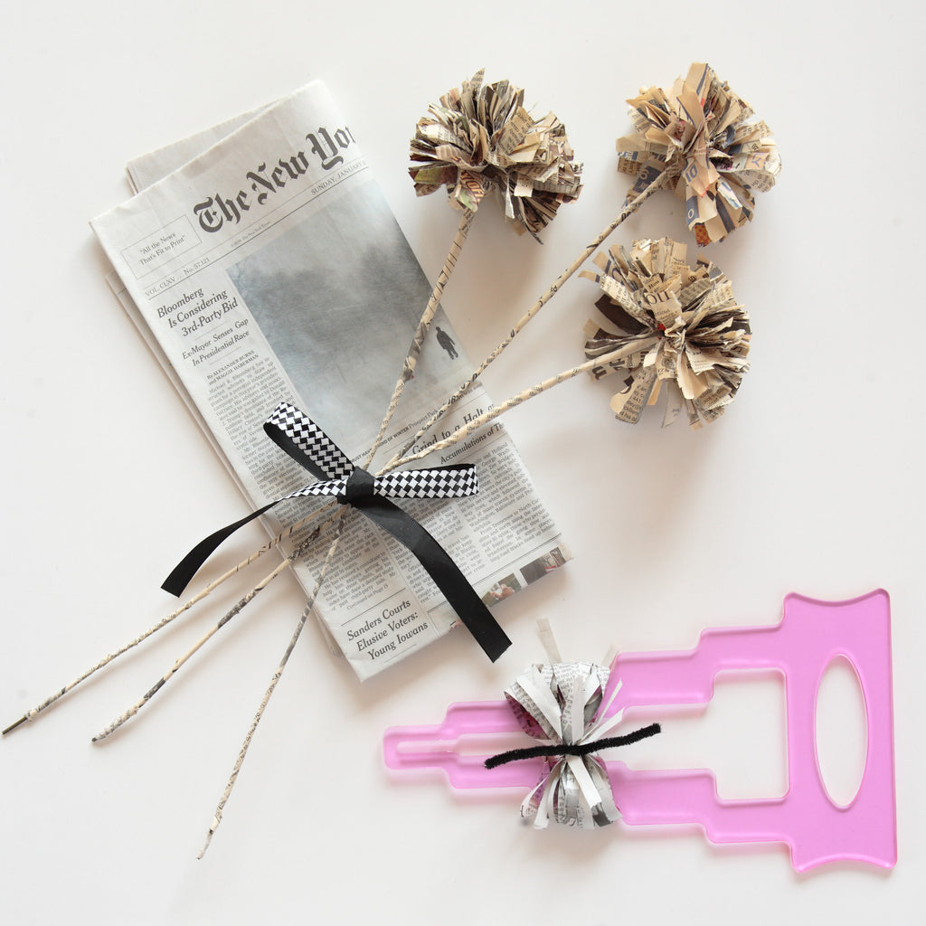 DIY Paper Flowers - Have you heard the NEWS?