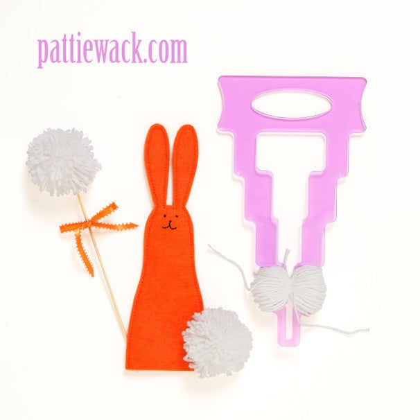 Easter Bunny Pom-Pom Craft